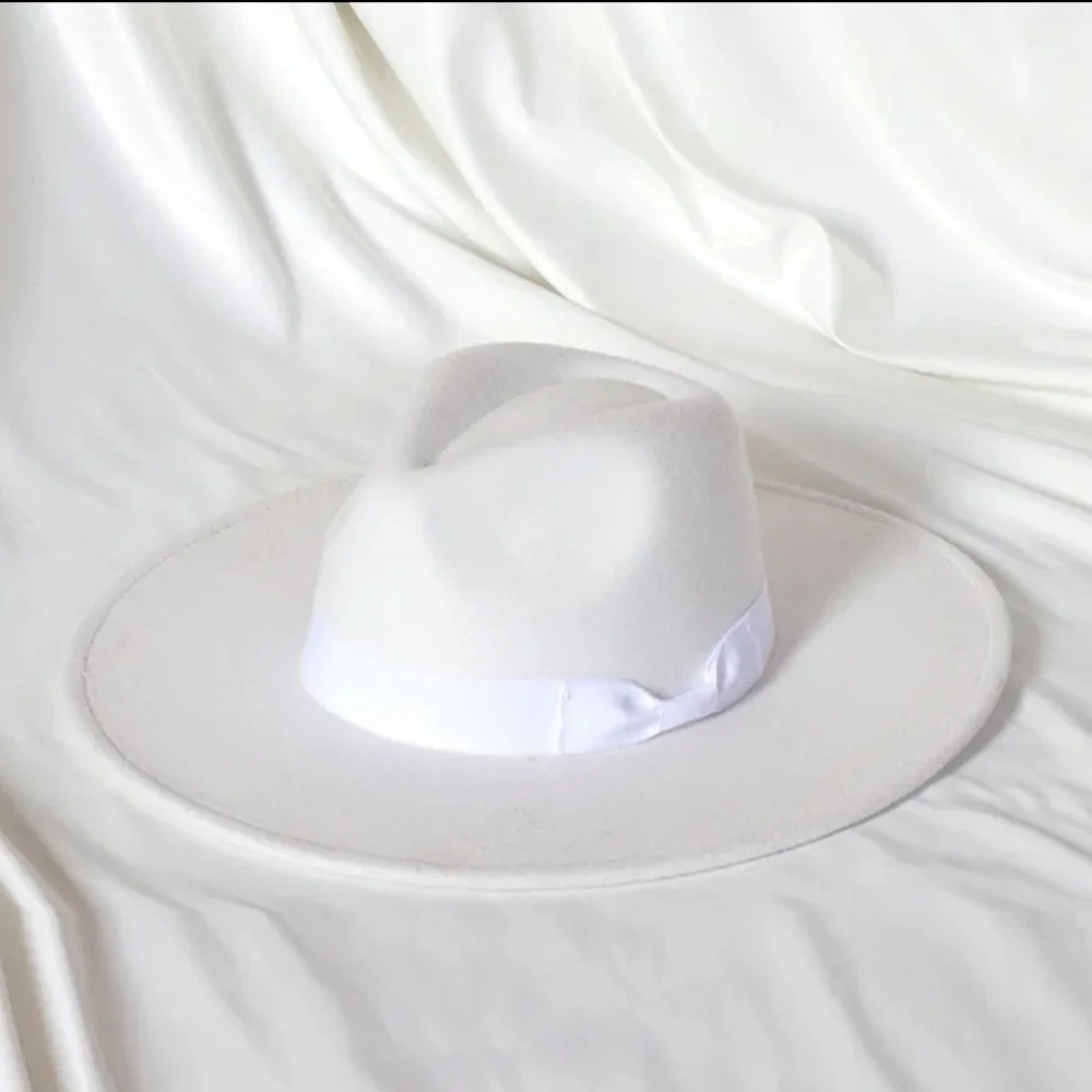 Large Size Wide Brim Unisex Fedora Hat